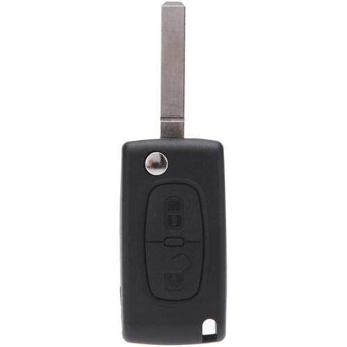 ΑΝΤΑΛΛΑΚΤΙΚΟ ΚΛΕΙΔΙ ΓΙΑ PEUGEOT 206 / 107 / 207 / 307 / 407 CITROEN C2 / C3 / C4 / C5 / C6 ΑΝΤΑΛΛΑΚΤΙΚΟ ΚΑΛΥΜΜΑ ΧΩΡΙΣ ΚΛΕΙΔΙ 2 ΚΟΥΜΠΙΩΝ - 1 ΤΕΜ.