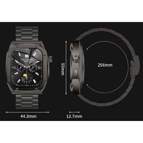 Smartwatch - Z17 Max - Stainless Steel - 814253 - Black