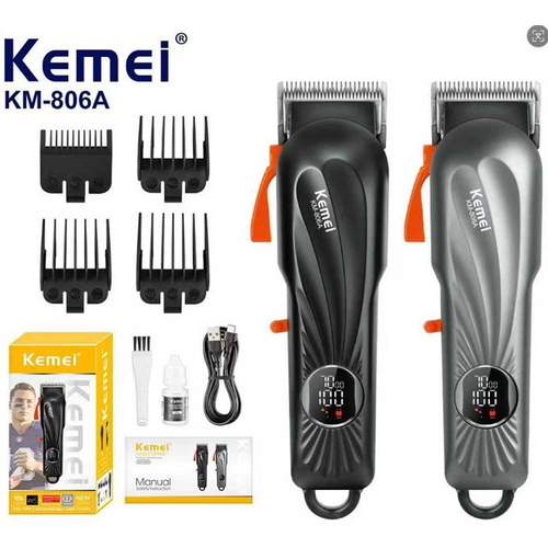 Κουρευτική μηχανή - KM-806A - Kemei - Black