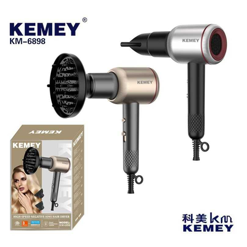 Πιστολάκι μαλλιών - KM-6898 - Kemei - Gold