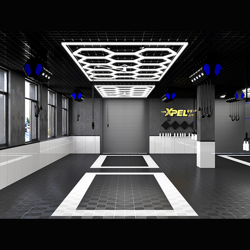 StrataBeam - Διακοσμητικό LED Φωτιστικό Πάνελ Οροφής Πολυγωνικού Σχεδιασμού με Εσωτερικά Μοτίβα - 534W 110-240V - Μ484.0 x Π243.3 x Υ2cm - Ψυχρό Λευκό 6500K