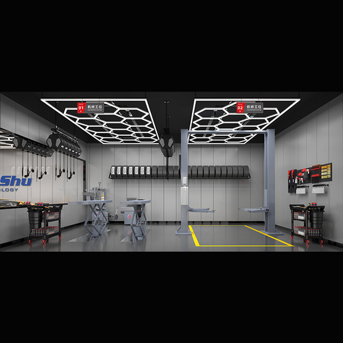 LineaForm - Διακοσμητικό LED Φωτιστικό Πάνελ Οροφής Πολυγωνικού Σχεδιασμού με Εσωτερικά Μοτίβα - 552W 110-240V - Μ484.0 x Π243.3 x Υ2cm - Ψυχρό Λευκό 6500K