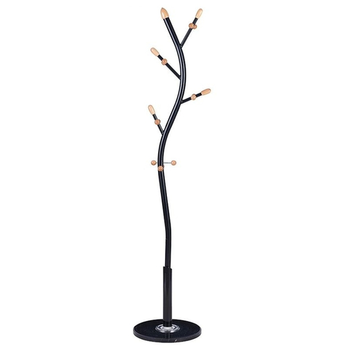 VenCore Arbor Black 5520-10001 - Καλόγερος Ρούχων Μεταλλικός Μαύρος 37x37x171cm
