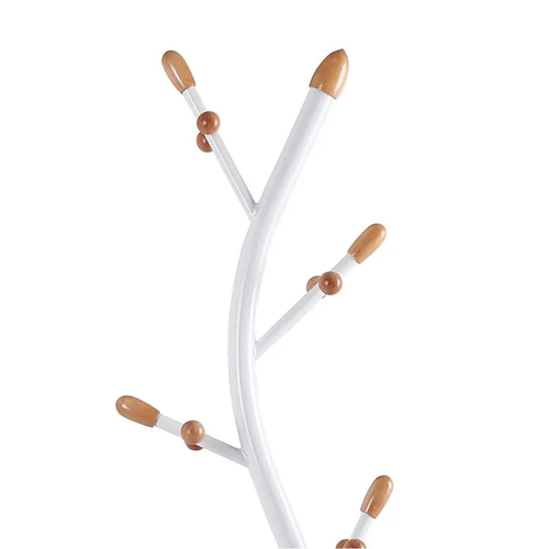 VenCore Arbor White 5520-10002 - Καλόγερος Ρούχων Μεταλλικός Λευκός 37x37x171cm