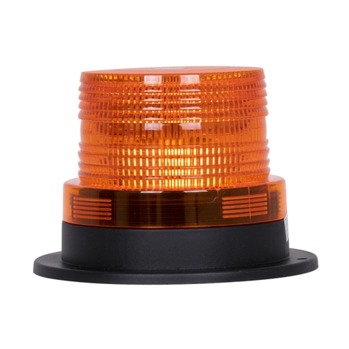 VenCore 6855-10006 - Αδιάβροχος Μαγνητικός Φάρος LED Μονού Χρώματος Πορτοκαλί με Βύσμα Αναπτήρα Αυτοκινήτου 12-24V