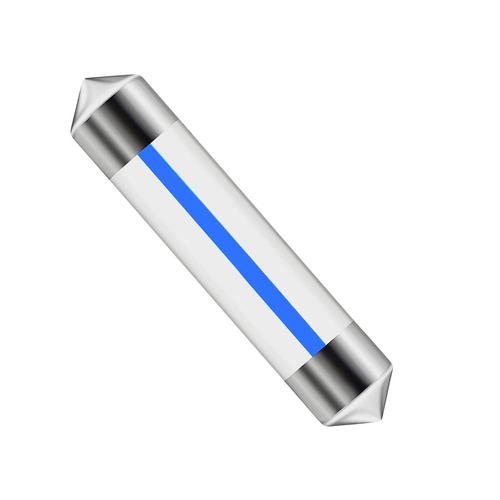 VenCore 3216-10127 - C5W Festoon 39mm - Λάμπα LED Σωληνωτή για Βάση C5W 39mm Festoon 1 Filament LED 0.40W 120 Lumen 12 Volt Blue
