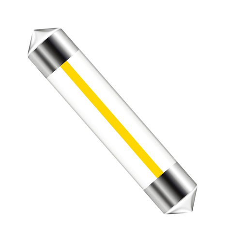 VenCore 3216-10129 - C5W Festoon 42mm - Λάμπα LED Σωληνωτή για Βάση C5W 42mm Festoon 1 Filament LED 0.45W 160 Lumen 12 Volt Θερμό Λευκό 3000K
