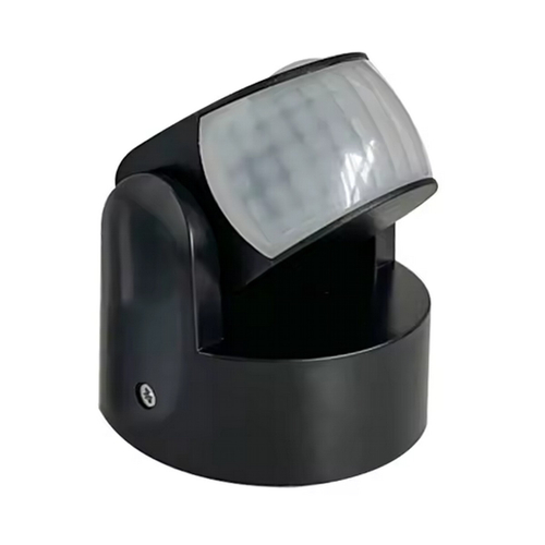 VenCore 3368-10004 - IP65 Dual IR Moving Sensor 230V 5A - Διπλός Ανιχνευτής Κίνησης PIR 180°+120° Μέγιστη Εμβέλεια 12 Μέτρα 230 Volt 1200 Watt Μέγιστο Φορτίο Μαύρο Σώμα