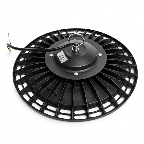 VenCore 6407-50008 - LED High Bay UFO 150W CW - Φωτιστικό Βιομηχανικού Τύπου Καμπάνα High Bay UFO LED 150 Watt 230 Volt 180° 21000 Lumens Ψυχρό Λευκό 6000K - Φ29 x Υ8cm