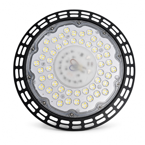 VenCore 6407-50008 - LED High Bay UFO 150W CW - Φωτιστικό Βιομηχανικού Τύπου Καμπάνα High Bay UFO LED 150 Watt 230 Volt 180° 21000 Lumens Ψυχρό Λευκό 6000K - Φ29 x Υ8cm
