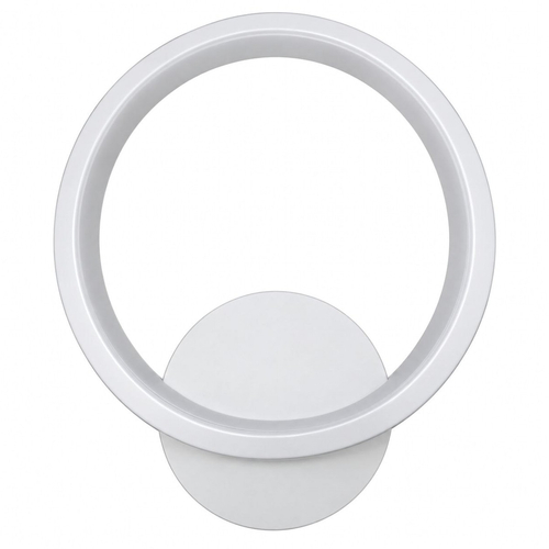 VenCore Lunora White 6093-20006 - Μοντέρνο Επιτοίχιο Φωτιστικό Απλίκα LED 12W Λευκό Αλουμίνιο με Ρυθμιζόμενο CCT Λευκό - Ημέρας - Θερμό - Χειρισμός CCT μέσω Διακόπτη On-Off - Μ23.5 x Π20 x Υ5.5cm