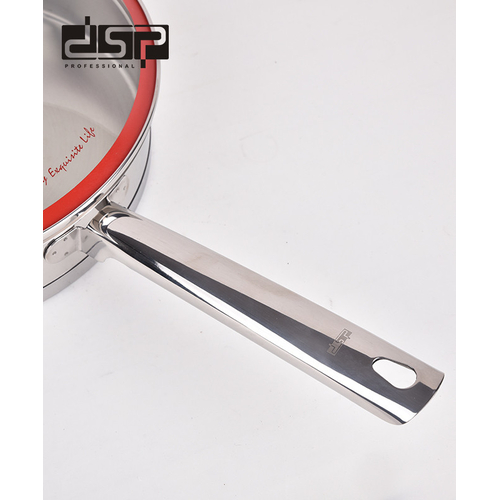 Τηγάνι ανοξείδωτο με καπάκι - 4.0L - CS003-C28 - DSP - 561352