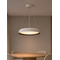 kelvo® VOLA KLV-101-0590 Κρεμαστό Φωτιστικό Οροφής LED 24W 2400lm 120° AC 220-240V IP20 Ρυθμιζόμενο Λευκό CCT με Διακόπτη στο Driver 2700K/4500K/6000K Triac Dimmable - Lumileds SMD Chip & ENEC/TÜV Driver - Μαύρο Ματ & Λευκό Ματ - Μ40 x Π40 x Υ7cm - 5 Χρόνια Εγγύηση