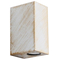 SPOT UP-DOWN C-042 WHITE-BRONZE 2L ΠΛΑΣΤΙΚΟ