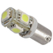 Λαμπτήρας LED Ba9s με 5 SMD 5050 Ψυχρό Λευκό GloboStar 62000