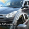 CITROEN C-CROSSER  5D 2007-2012 / PEUGEOT 4007 5D 2008-2012 ΖΕΥΓΑΡΙ ΑΝΕΜΟΘΡΑΥΣΤΕΣ ΑΠΟ ΕΥΚΑΜΠΤΟ ΦΙΜΕ ΠΛΑΣΤΙΚΟ HEKO - 2 ΤΕΜ.