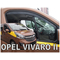 OPEL VIVARO II 2014-2019 / RENAULT TRAFIC III 2014-2019 - ΖΕΥΓΑΡΙ ΑΝΕΜΟΘΡΑΥΣΤΕΣ ΑΥΤΟΚΙΝΗΤΟΥ ΑΠΟ ΕΥΚΑΜΠΤΟ ΦΙΜΕ ΠΛΑΣΤΙΚΟ HEKO - 2 ΤΕΜ.