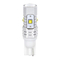T10 10-30V W2,1x9,5d 380lm (ΚΑΡΦΩΤΟ) Λευκό Διάθλασης MEGA-LED 45 CREE-LED BLISTER 2τεμ.