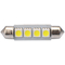 ΛΑΜΠΑΚΙΑ ΠΛΑΦΟΝΙΕΡΑΣ C5W/C10W 12V 0,96W SV8,5 41mm CAN-BUS LED 4xSMD5050 PREMIUM ΛΕΥΚΟ BLISTER 2ΤΕΜ