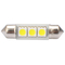 ΛΑΜΠΑΚΙΑ ΠΛΑΦΟΝΙΕΡΑΣ C5W/C10W 12V 0,72W SV8,5 36mm CAN-BUS LED 3xSMD5050 PREMIUM ΛΕΥΚΟ BLISTER 2ΤΕΜ