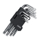 TORX ΚΛΕΙΔΙΑ 9 ΤΕΜΑΧΙΩΝ (T10/15/20/25/27/30/40/45/50)  ΧΡΩΜΙΟ-ΒΑΝΑΔΙΟ (CRV)