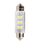 ΛΑΜΠΑΚΙΑ ΠΛΑΦΟΝΙΕΡΑΣ C5W/C10W 12V 0,48W SV8,5 41mm LED 6xSMD3528 PREMIUM ΛΕΥΚΟ 1ΤΕΜ.