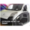 FIAT FIORINO / QUBO 4D/5D 2008+ / PEUGEOT BIPPER / CITROEN NEMO ΖΕΥΓΑΡΙ ΑΝΕΜΟΘΡΑΥΣΤΕΣ VAN ΑΠΟ ΕΥΚΑΜΠΤΟ ΦΙΜΕ ΠΛΑΣΤΙΚΟ HEKO - 2 ΤΕΜ.