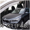 BMW X1 F48 5D 2015+ ΖΕΥΓΑΡΙ ΑΝΕΜΟΘΡΑΥΣΤΕΣ ΑΠΟ ΕΥΚΑΜΠΤΟ ΦΙΜΕ ΠΛΑΣΤΙΚΟ HEKO - 2 ΤΕΜ.