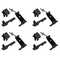 CLAMP KIT ΑΚΡΑ (ΠΟΔΙΑ) ΓΙΑ ΜΠΑΡΕΣ SNAP STEEL K-8 NORDRIVE - 4 TEM.