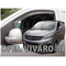 CITROEN JUMPY 3 / SPACETOURER / TOYOTA PROACE 2 / PEUGEOT EXPERT 3 / TRAVELLER 2016+ / OPEL VIVARO 3 2019+ ΖΕΥΓΑΡΙ ΑΝΕΜΟΘΡΑΥΣΤΕΣ VAN ΑΠΟ ΕΥΚΑΜΠΤΟ ΦΙΜΕ ΠΛΑΣΤΙΚΟ HEKO - 2 ΤΕΜ.