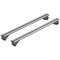 ΜΠΑΡΕΣ ΟΡΟΦΗΣ ΑΝΟΔ. ΑΛΟΥΜΙΝΙΟΥ SILENZIO (L) 128cm 100max  NORDRIVE (RAILING STANDARD/S/W) - 2 ΤΕΜ.