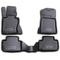 BMW X3 E83 2004-2010 ΜΑΡΚΕ ΠΑΤΑΚΙΑ ΣΕ ΣΚΑΦΗ TPE ΛΑΣΤΙΧΟ ΣΕ ΜΑΥΡΟ ΧΡΩΜΑ NOVLINE - 4 ΤΕΜ.