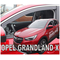 OPEL GRANDLAND X 5D 2017+ ΖΕΥΓΑΡΙ ΑΝΕΜΟΘΡΑΥΣΤΕΣ ΑΠΟ ΕΥΚΑΜΠΤΟ ΦΙΜΕ ΠΛΑΣΤΙΚΟ HEKO - 2 ΤΕΜ.