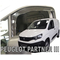 PEUGEOT PARTNER III 2D / PEUGEOT RIFTER 4D/5D / CITROEN BERLINGO III 4D/5D / OPEL COMBO E 4D/5D LOV 2018+ ΖΕΥΓΑΡΙ ΑΝΕΜΟΘΡΑΥΣΤΕΣ ΑΠΟ ΕΥΚΑΜΠΤΟ ΦΙΜΕ ΠΛΑΣΤΙΚΟ HEKO - 2 ΤΕΜ.