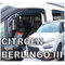 CITROEN BERLINGO III/PEUGEOT RIFTER/OPEL COMBO E 4D/5D LOV 2018+ ΣΕΤ ΑΝΕΜΟΘΡΑΥΣΤΕΣ ΑΥΤΟΚΙΝΗΤΟΥ ΑΠΟ ΕΥΚΑΜΠΤΟ ΦΙΜΕ ΠΛΑΣΤΙΚΟ HEKO - 4 ΤΕΜ.