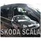 SKODA SCALA 5D 2019+ ΣΕΤ ΑΝΕΜΟΘΡΑΥΣΤΕΣ ΑΥΤΟΚΙΝΗΤΟΥ ΑΠΟ ΕΥΚΑΜΠΤΟ ΦΙΜΕ ΠΛΑΣΤΙΚΟ HEKO - 4 ΤΕΜ.