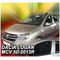 DACIA LOGAN MCV II 5D 2013+ ΣΕΤ ΑΝΕΜΟΘΡΑΥΣΤΕΣ ΑΥΤΟΚΙΝΗΤΟΥ ΑΠΟ ΕΥΚΑΜΠΤΟ ΦΙΜΕ ΠΛΑΣΤΙΚΟ HEKO - 4 ΤΕΜ.