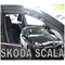 SKODA SCALA 5D 2019+ ΖΕΥΓΑΡΙ ΑΝΕΜΟΘΡΑΥΣΤΕΣ ΑΠΟ ΕΥΚΑΜΠΤΟ ΦΙΜΕ ΠΛΑΣΤΙΚΟ HEKO - 2 ΤΕΜ.