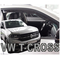 VW T-CROSS 5D 2019+ ΖΕΥΓΑΡΙ ΑΝΕΜΟΘΡΑΥΣΤΕΣ ΑΠΟ ΕΥΚΑΜΠΤΟ ΦΙΜΕ ΠΛΑΣΤΙΚΟ HEKO - 2 ΤΕΜ.