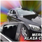 MERCEDES C-KLAS W205 4D 2014+ ΣΕΤ ΑΝΕΜΟΘΡΑΥΣΤΕΣ ΑΥΤΟΚΙΝΗΤΟΥ ΑΠΟ ΕΥΚΑΜΠΤΟ ΦΙΜΕ ΠΛΑΣΤΙΚΟ HEKO - 4 ΤΕΜ.