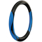 ΚΑΛΥΜΜΑ ΤΙΜΟΝΙΟΥ SILVERSTONE (M) 37/39 cm CARBON /ΜΑΥΡO-ΜΠΛΕ ΔΕΡΜΑΤΙΝΗ ΑΟΣΜΟ ECO-FRIENDLY