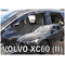 VOLVO XC60 II 5D 2017+ ΣΕΤ ΑΝΕΜΟΘΡΑΥΣΤΕΣ ΑΥΤΟΚΙΝΗΤΟΥ ΑΠΟ ΕΥΚΑΜΠΤΟ ΦΙΜΕ ΠΛΑΣΤΙΚΟ HEKO - 4 ΤΕΜ.