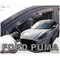 FORD PUMA 5D 2019+ ΖΕΥΓΑΡΙ ΑΝΕΜΟΘΡΑΥΣΤΕΣ ΑΠΟ ΕΥΚΑΜΠΤΟ ΦΙΜΕ ΠΛΑΣΤΙΚΟ HEKO - 2 ΤΕΜ.