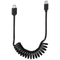 ΚΑΛΩΔΙΟ ΦΟΡΤΙΣΗΣ E-BIKE SPRING MICRO USB-TYPE-C ΣΠΙΡΑΛ 25-100cm