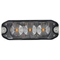 ΣΤΡΟΜΠΟ ΠΟΡΤΟΚΑΛΙ 12/24V 3 LED 4 ΧΡΗΣΕΩΝ ΑΔΙΑΒΡΟΧΟ IP67 (ΠΑΧΟΣ: 7mm) 88x30mm  LAMPA - 1 TEM.