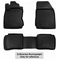 VW POLO 09/2009+ ΜΑΡΚΕ ΠΑΤΑΚΙΑ ΣΕ ΣΚΑΦΗ TPE ΛΑΣΤΙΧΟ ΣΕ ΜΑΥΡΟ ΧΡΩΜΑ NOVLINE - 4 ΤΕΜ.