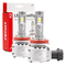 ΛΑΜΠΕΣ LED H8/Η9/Η11 10-16V 72W 6.500K 7920lm  (ΑΝΕΜΙΣΤΗΡΑΚΙ) X2 SERIES AMIO - 2ΤΕΜ.