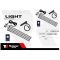 Σετ φωτισμού καμπίνας αυτοκινήτου LED - R-D19101-P18 - 110021