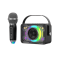 Ασύρματο ηχείο Bluetooth με μικρόφωνο Karaoke - KMS-214 - 810798 - Black