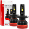 ΛΑΜΠΕΣ LED H4 10-16V 90W 6.500K 9900lm CAN BUS (ME ΑΝΕΜΙΣΤΗΡΑΚΙ) X3 SERIES AMIO - 2ΤΕΜ.